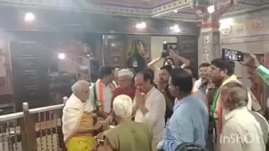 देऊळगाव राजा: महाराष्ट्राचे उपमुख्यमंत्री अजितदादा पवार यांनी देऊळगाव राजा शहराचे ग्रामदैवत श्री बालाजी महाराज मंदिरात घेतले दर्शन