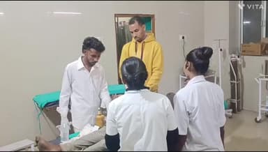 बांसवाड़ा: बडेदा गांव में खेतों में पानी पिलाने के दौरान किसान पर तेंदुए ने किया हमला, दोनों हाथ काट दिए, एमजी अस्पताल में उपचार