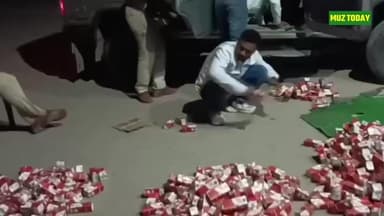 सरैया पुलिस ने बड़ी कार्रवाई, बोलेरो के तहखाने से 202 लीटर विदेशी शराब बरामद — एक तस्कर गिरफ्तार