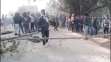 गुरारू: पोखरा में डूबा युवक लापता, 28 घंटे बाद भी सुराग नहीं, ददनापुर मोड़ पर ग्रामीणों ने किया सड़क जाम