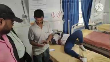 चेनारी: डोईया भट्ठा के समीप बाइक की जोरदार टक्कर में एक व्यक्ति गंभीर रूप से घायल हुआ