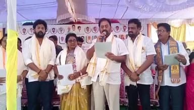 ముమ్మిడివరం వ్యవసాయ మార్కెట్ కమిటీ ప్రమాణ స్వీకారంలో పాల్గొన్న ఎమ్మెల్యే సుబ్బరాజు