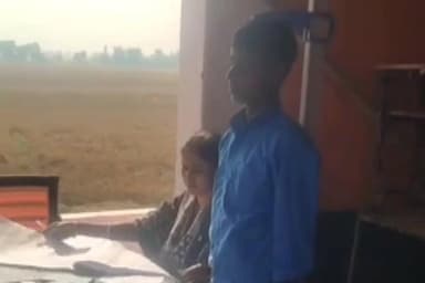 हलसी: हलसी प्रखंड के उत्क्रमित मध्य विद्यालय पिपरा में 99 स्कूली बच्चों की हुई स्वास्थ्य जांच