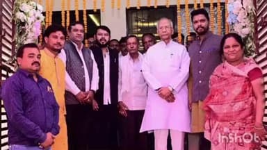 नगर पंचायत बेरला में विभिन्न कार्यक्रमों में प्रदेश के पूर्व गृह मंत्री ताम्रध्वज साहू शामिल हुए