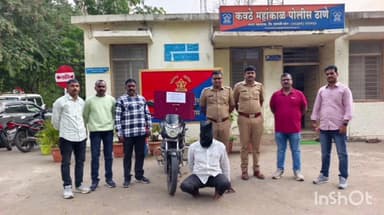 कवठे महांकाळ: बोरगाव येथे माळावर महिलेस लुटणार्या संशयिताच्या कवठेमहांकाळ पोलिसांनी आवळल्या मुसक्या