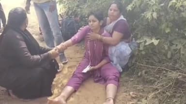 వాజేడు: వాజేడు సమీపంలో ప్రభుత్వ ఉపాధ్యాయురాలిని ఢీకొన్న ఇసుక లారీ