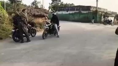 पांडू: ऊंटारी रोड थाने की पुलिस ने सिरहा अंडर पास के पास चलाया चेकिंग अभियान