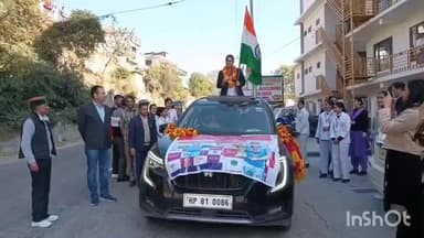 डलहौज़ी: विश्व विजेता बनकर लौटी चम्पा ठाकुर का भव्य स्वागत हुआ