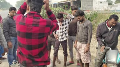 मरवन: गोनौरा इडा उपी ढाबा रेवा रोड NH-722 पर अज्ञात वाहन की टक्कर से दो लोग गंभीर रूप से घायल