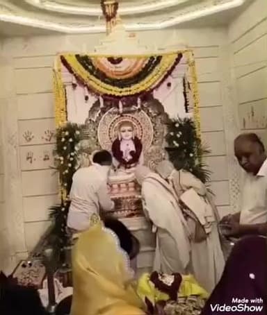 आहोर: उमेदाबाद में गौतम स्वामी मंदिर में प्राण प्रतिष्ठा महोत्सव सम्पन्न हुआ