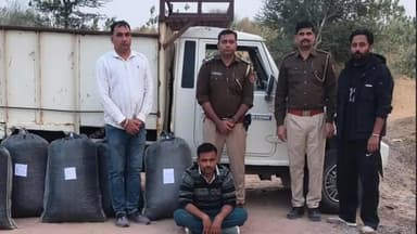 घड़साना: घडसाना पुलिस ने 120 किलो 600 ग्राम डोडा पोस्त के साथ एक आरोपी को गिरफ्तार किया