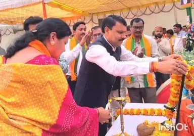 सालेकसा: सालेकसा तहसील कार्यालय पटांगणात चित्राताई वाघ यांची भव्य जाहीर सभा