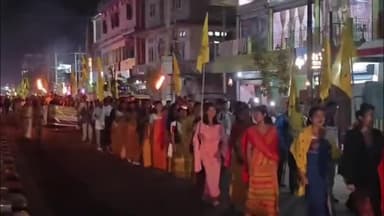 কোকৰাঝাৰ ভাগ: ছয় জনগোষ্ঠীক জনজাতিকৰণ কৰাৰ বিৰূদ্ধে ABSU ৰ নেতৃত্বত কোকৰাঝাৰ চহৰত বৃহৎ জোৰ সমদল