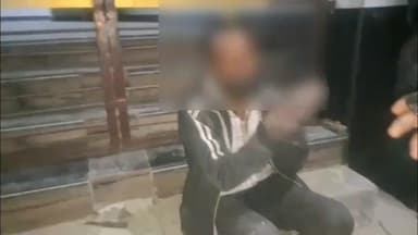 गोवर्धन: गोवर्धन में बच्चों को जबरन ले जाने के प्रयास में संदिग्ध कबाड़ी को लोगों ने पकड़ा