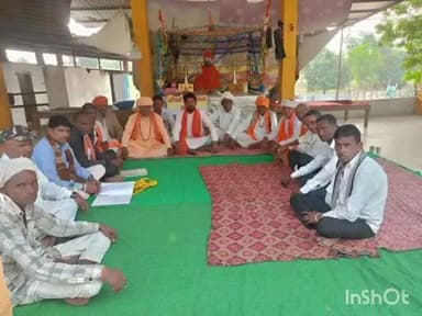 गनाेड़ा: गनोड़ा के चिरोला में वाल्मीकी समाज सुधार संस्थान की बैठक आयोजित