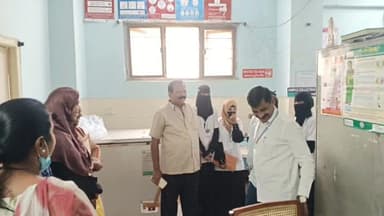 వర్ని: మాక్లూర్ లోని ప్రభుత్వ బాలికల జూనియర్ కళాశాల, బాలుర జూనియర్ కళాశాలను పరిశీలించిన DIEO రవికుమార్