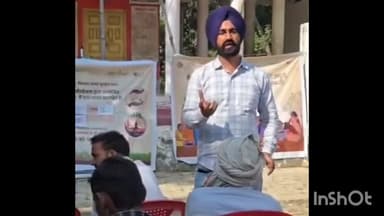 रामनगर: दौलतपुर गांव में आयोजित ग्राम स्तरीय किसान प्रशिक्षण शिविर में किसानों को दी गई जानकारी