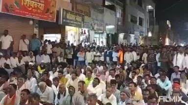 धर्माबाद: पानसरे चौक येथे शिवसेना उबाठा पक्षाच्या वतीने विराट सभा संपन्न ; माजी नगराध्यक्ष बेळकोणीकर यांनी घेतला भाजपचा समाचार