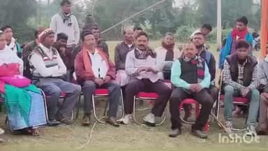 बरहेट: बरहेट थाना के पास सिंगा मैदान में शिवचरण मालतो के नेतृत्व में हिल असेंबली पहाड़िया महासभा की सभा हुई