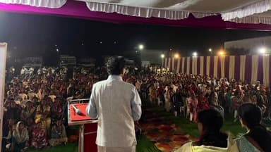 सडक अर्जुनी: साकोली व शेंदूर वाफा येथे प्रचार सभेला माजी मंत्री तथा आमदार राजकुमार बडोले यांनी केले संबोधित