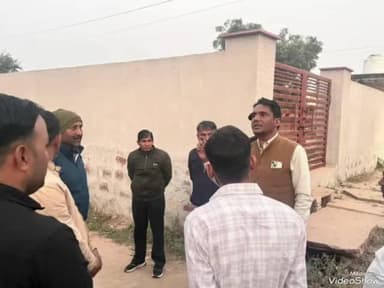 उच्चैन: उच्चेन उपखंड अधिकारी ने नगर पालिका क्षेत्र का किया निरीक्षण