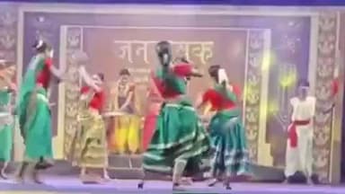 जबेरा: सिंग्रामपुर में जननायक महोत्सव में पेमल शाह नृत्य नाटिका का मंचन