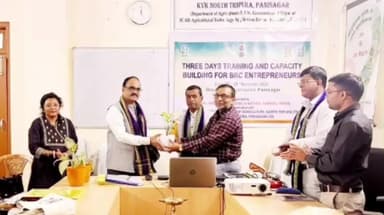 পানিসাগর: ত্রিদিবসীয় প্রশিক্ষণ ও সক্ষমতা বৃদ্ধির কর্মশালা পানিসাগর কৃষি বিজ্ঞান কেন্দ্রে অনুষ্ঠিত হয়