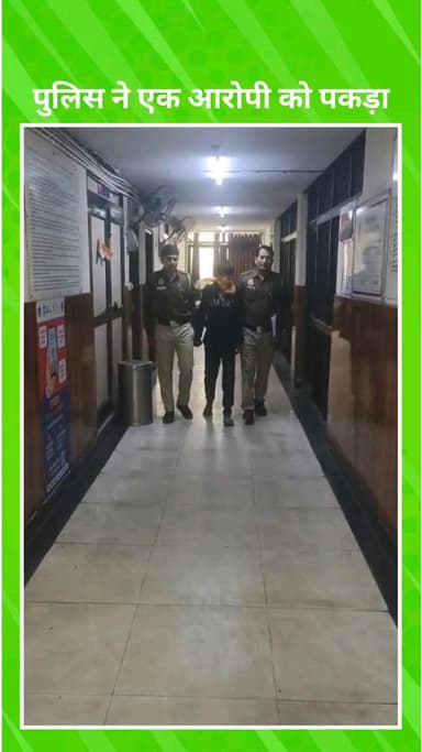 सिविल लाइन्स: आनंद पर्वत थाना पुलिस ने एक शातिर अपराधी को चाकू के साथ गिरफ्तार किया