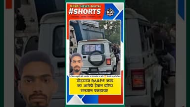 गौहरगंज RA#PE कांड का आरोपी हैवान दरिंदा सलमान पकड़ाया!