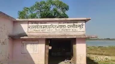 मोहनगढ़: शासकीय माध्यमिक शाला दरगांय खुर्द में बाउंड्री ना होने से छात्रों को होती है परेशानी