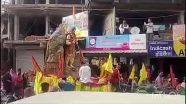 ददाहू: रेणुका जी का भगवान परशुराम के लिए भी अंतरराष्ट्रीय मेले में प्रॉपर रास्ता नहीं मिला दुकानदारों ने दुकान भर लगाई थी ए