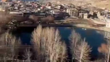 हंगरंग: नाकों में पतझड़ के बाद शुष्क हुए पहाड़, झील पूरी तरह जाम, तापमान शून्य के पार, लोगों से बरतने की अपील - जिप्र