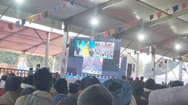 morena ki aavaj....... mukhya mantri Dr mahan yadav ji ka agaman..