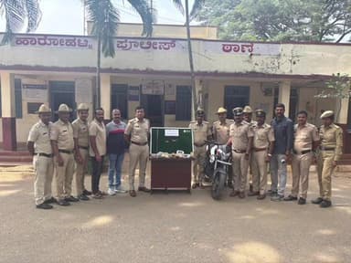 ಹಾರೋಹಳ್ಳಿ: ದೇವಸ್ಥಾನಗಳಲ್ಲಿ ಕಳವು ಮಾಡುತ್ತಿದ್ದ ಮೂರು ಆರೋಪಿಗಳ ಬಂಧಿಸಿದ ಹಾರೋಹಳ್ಳಿ ಪೊಲೀಸರು