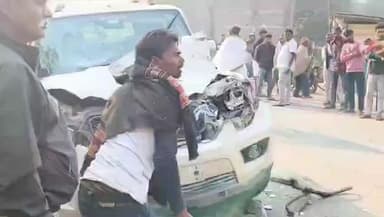 बीरपुर: पर्रा में तेज रफ्तार स्कॉर्पियो की टक्कर से घुड़सवार और घोड़े की मौत