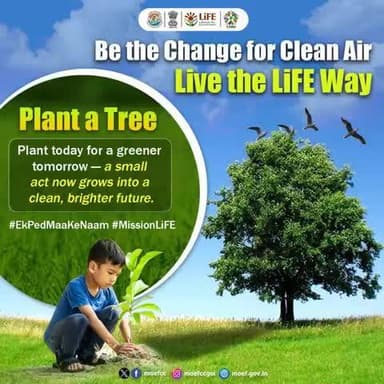 Be the Change for Clean Air. Live the #LiFE way. #MissionLiFE #ProPlanetPeople @moefcc
@railminindia