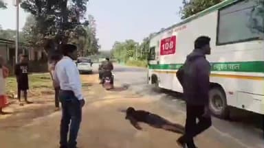 ठेठईटांगर: ठेठईटाँगर में सड़क हादसा: बैरिकेडिंग से टकराकर घायल युवक की हालत गंभीर