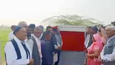 पीपलू: स्टेट हाईवे 117 से जैबाडि़या मय वेंटेड काजवे के निर्माण कार्य का हुआ शिलान्यास