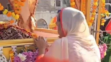 करनाल: प्रेम नगर गुरुद्वारा से श्री गुरु तेग बहादुर जी की शहादत को समर्पित नगर कीर्तन निकाला गया