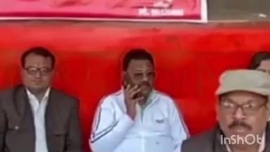 अनूपशहर: अनूपशहर में लेखपाल संघ ने तहसील परिसर में किया धरना प्रदर्शन