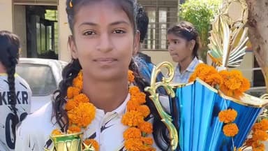 टांटोटी: गनाहेड़ा गांव की बेटी का राष्ट्रीय स्तर पर चयन, गांव व ब्लॉक में खुशी का माहौल, विद्यालय में हुआ स्वागत