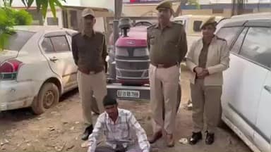 झुंझुनू: कोतवाली पुलिस ने ट्रैक्टर ट्राली चोरी का 20 घंटे में किया खुलासा, आरोपी को गिरफ्तार कर ट्रैक्टर ट्राली की की गई ज़ब्ती