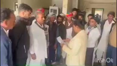 रूपनगर: रुपनगढ़ तहसील क्षेत्र के ग्राम शिवनगर में चारागाह भूमि नाप को लेकर मतभेद, ग्रामीणों ने तहसीलदार को सौंपा ज्ञापन