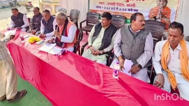 भितरवार: आंतरी नगर कचहरी मैदान में विधायक मोहन सिंह राठौड़ ने जनसुनवाई का आयोजन किया