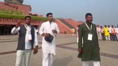 कैरो: यूनिटी मार्च में लोहरदगा टीम ने लिया भाग, 368 युवाओं ने केवड़िया में एकता का संदेश दिया