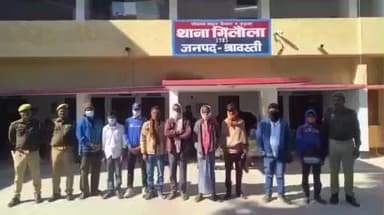इकौना: श्रावस्ती के 7 थाना क्षेत्रों से पुलिस ने मारपीट, चोरी समेत 43 वारंटियों को गिरफ्तार कर न्यायालय भेजा