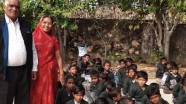 बड़ी सादड़ी: डबेला के राजकीय विद्यालय में समाजसेवी ने विद्यार्थियों को स्वेटर वितरित किए