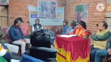 বিষ্ণুপুর ২: সাতগাছিয়া বিধানসভার অন্তর্গত ৫ নম্বর মন্ডল এর পক্ষ থেকে সাংগঠনিক পর্যালোচনা বৈঠক উপস্থিত বিজেপি নেত্রী সোমা ঘোষ।