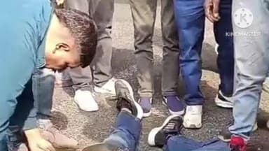 गन्नौर: पिकअप ने मोटरसाइकिल को टक्कर मारी, युवक फ्लाईओवर से नीचे गिरा और उसकी मौत हो गई