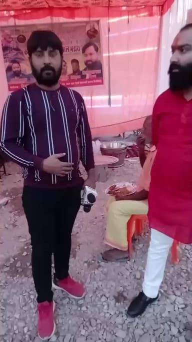 पंचमुखी हनुमान मंदिर से live